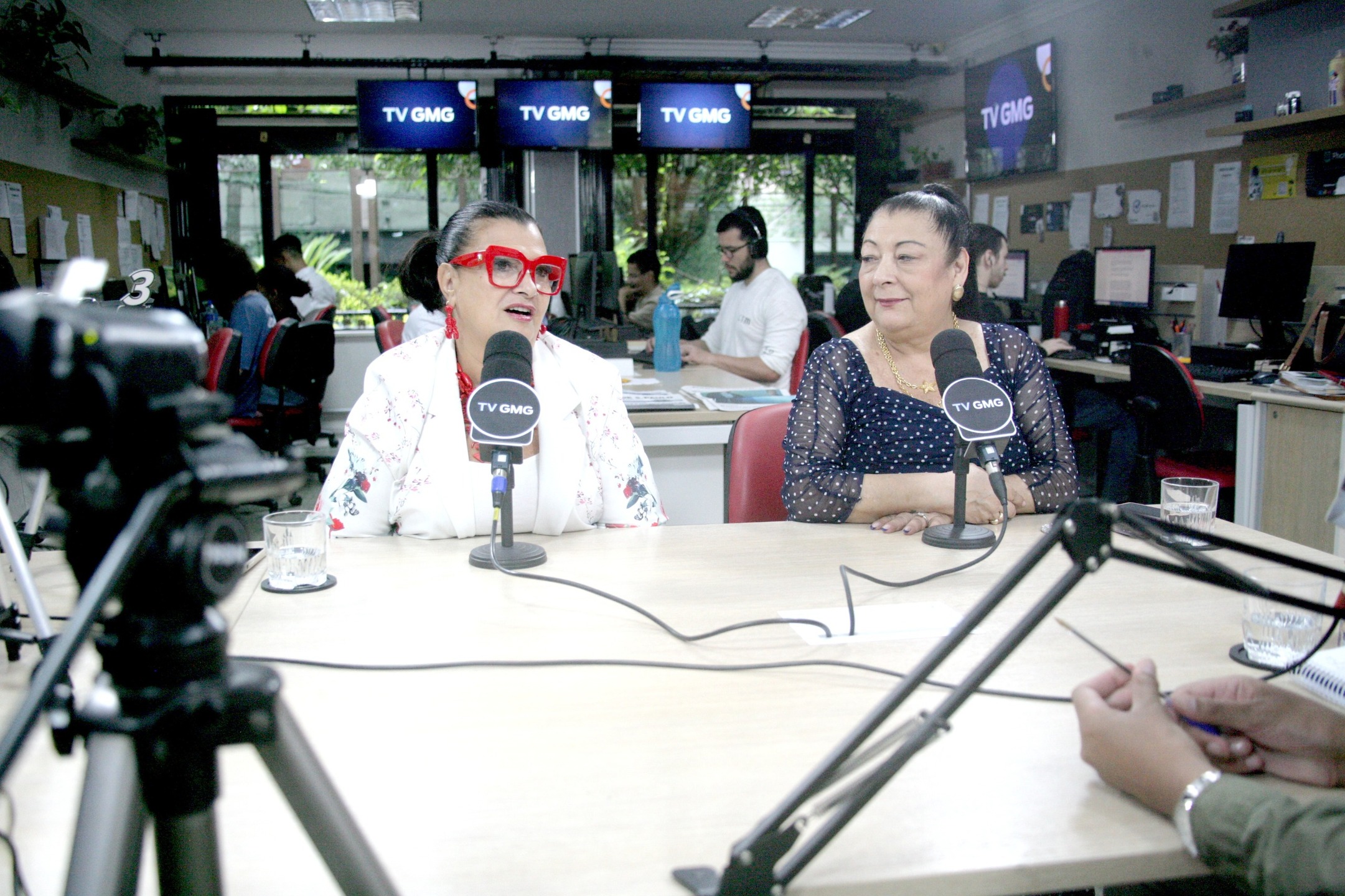 Solange Cruz e Angelína durante entrevista à Gazeta em Moema, na zona sul de São Paulo.