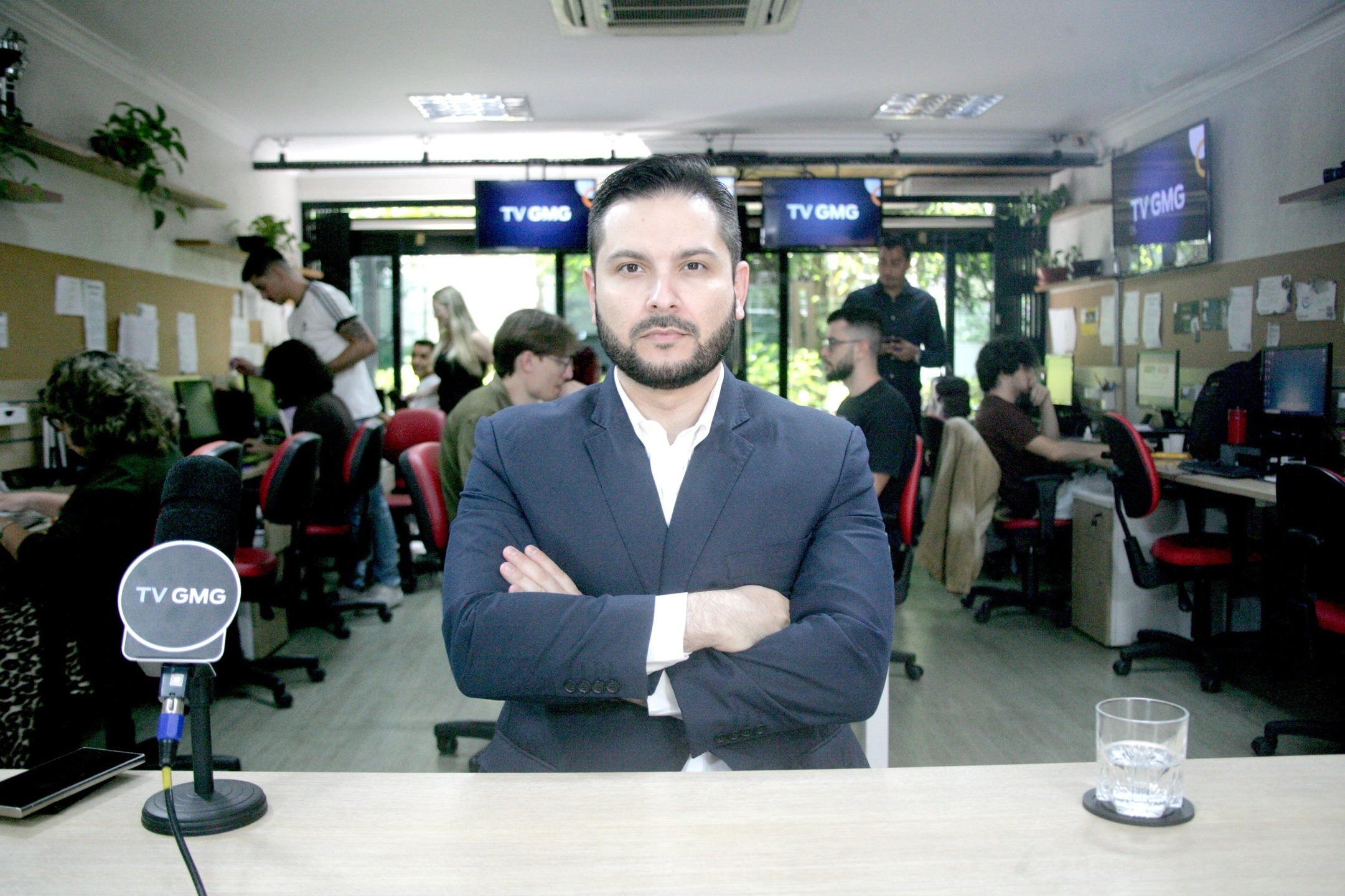 André Vasconcellos, professor da Trevisan Escola de Negócios, concedeu entrevista exclusiva na sede da Gazeta, em Moema, na zona sul da capital paulista. Fotos: Thiago Neme/Gazeta de S.Paulo