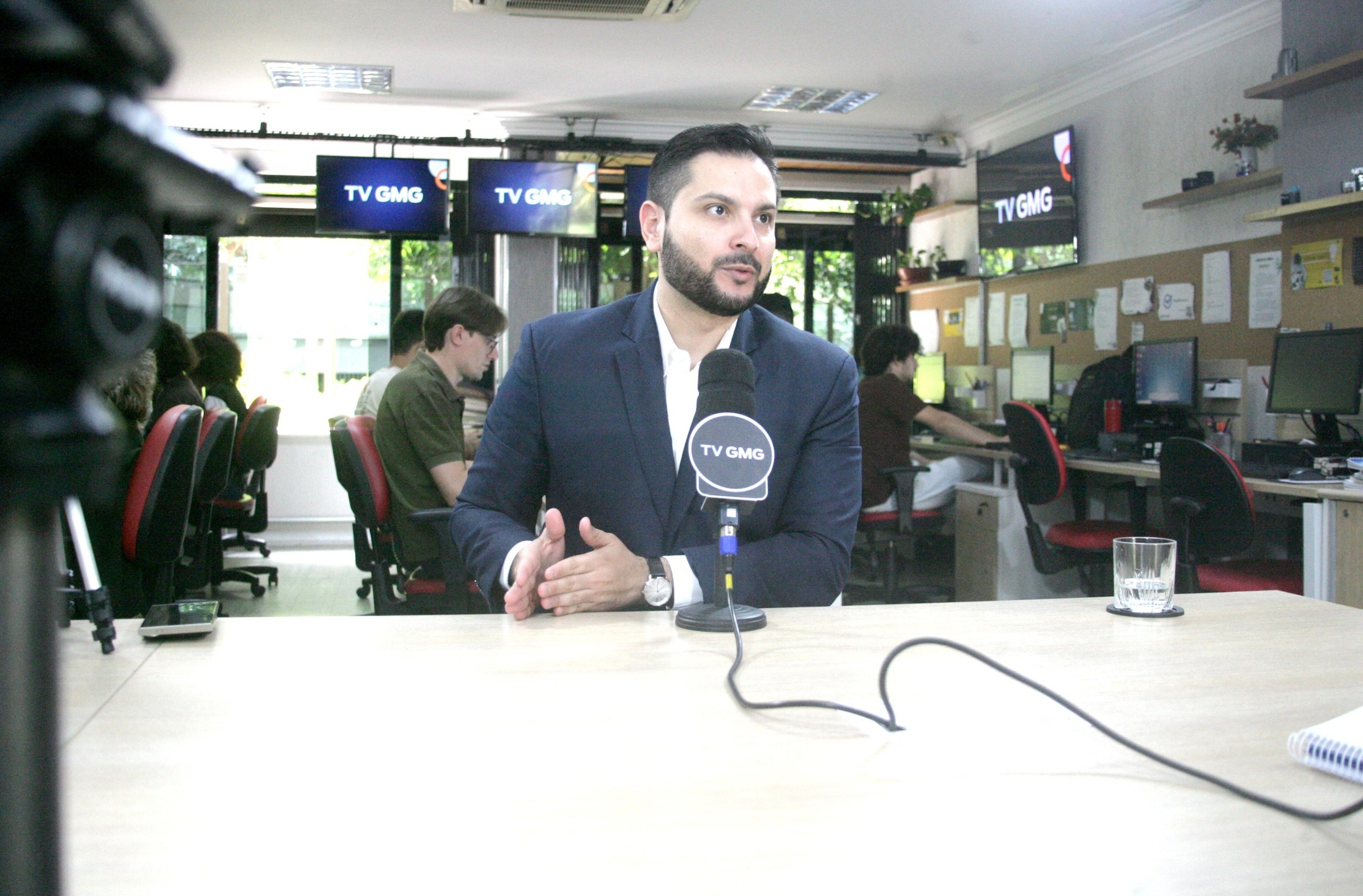 Administrador e contador, André Vasconcellos participou do programa Direto da Gazeta, exibido pela 'TV GMG'.