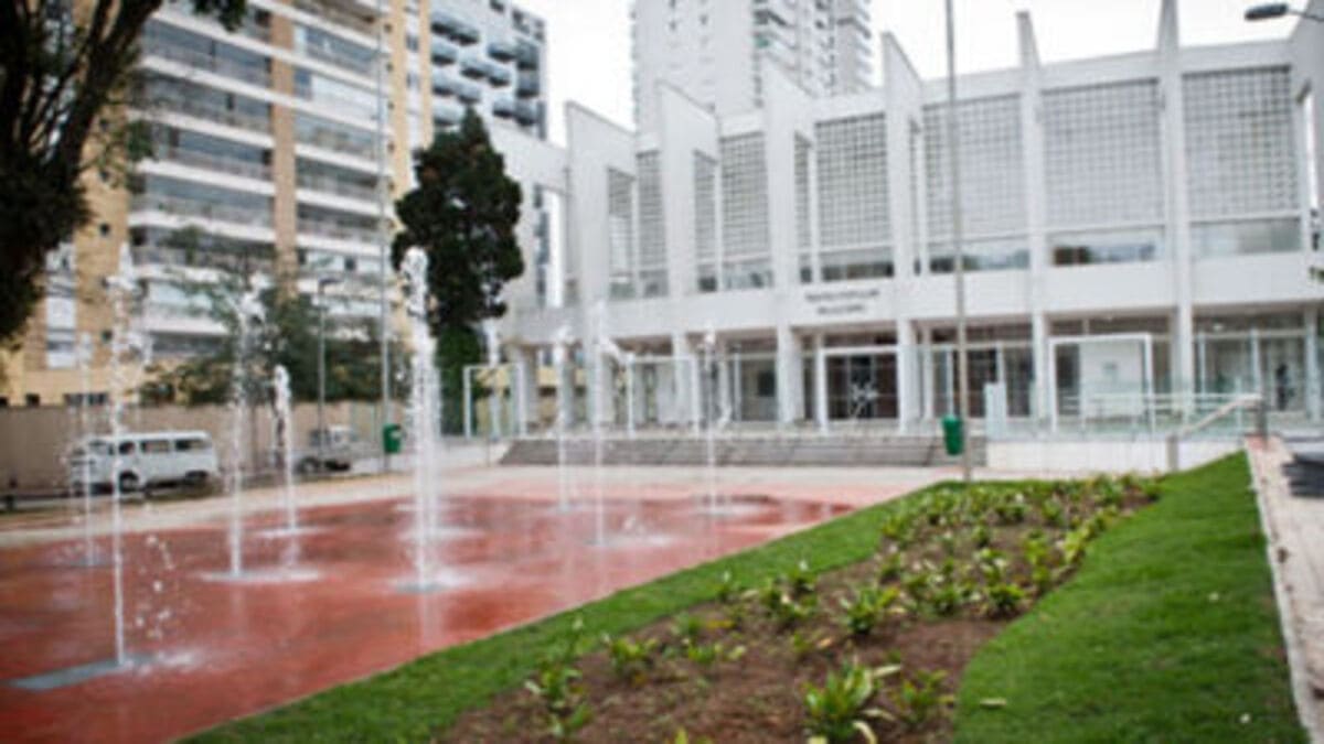 Teatro Paulo Eiró, importante espaço cultural de Santo Amaro na zona sul de São Paulo - Reprodução: prefeitura de São Paulo