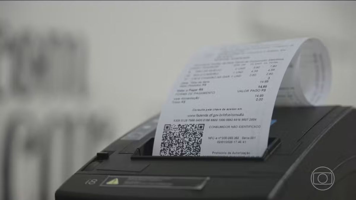 Empresas começam 2026 com o desafio de se adaptarem às novas regras da reforma tributária. Foto: Jornal Nacional/ Reprodução