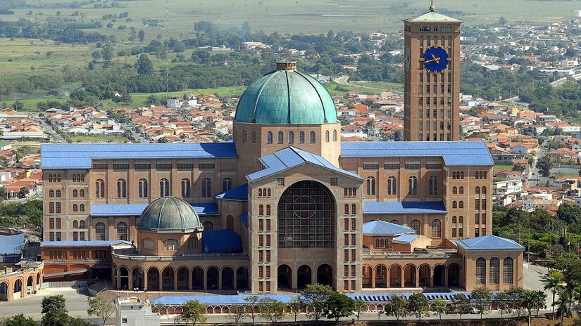 Assim como em Aparecida, na catedral de Brasília e na catedral de São Paulo, em Londres, também é possível constatar esse fenômeno - (Walter Campanato/Agência Brasil)