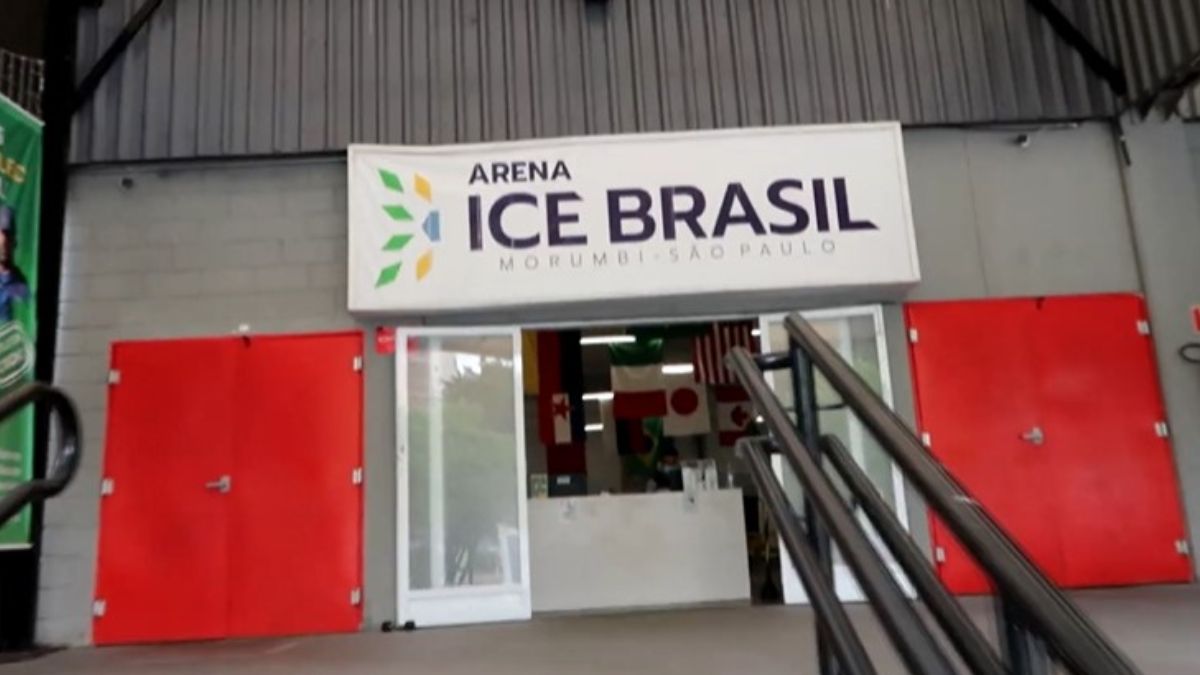 A Arena Ice Brasil fica na Av. Major Sylvio de Magalhães Padilha, 16741, no Morumbi (São Paulo). Foto: Reprodução YT/Camilla Guerra