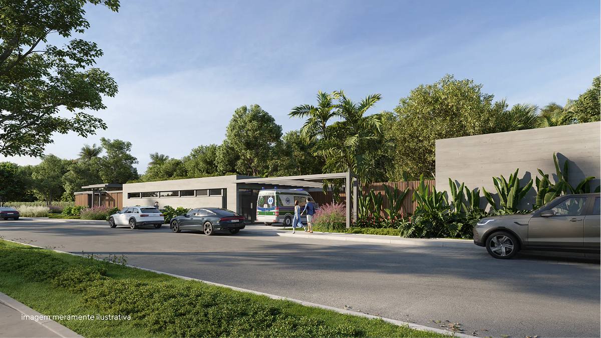 O projeto arquitetônico das áreas residenciais e hoteleiras leva a assinatura do escritório Arthur Casas Design
