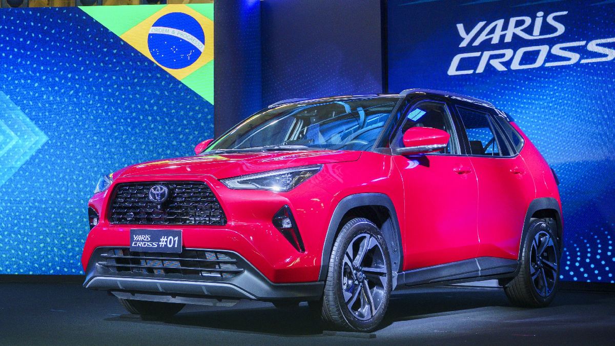 Toyota do Brasil deu início à produção do novo Yaris Cross em sua fábrica de Sorocaba (SP)