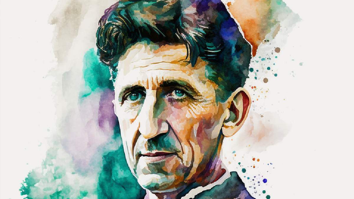O famoso escritor George Orwell também é responsável por outro clássico da ficção política, o livro 'A Revolução dos Bichos' (Foto: Netha Hussain / Wikimedia Commons)