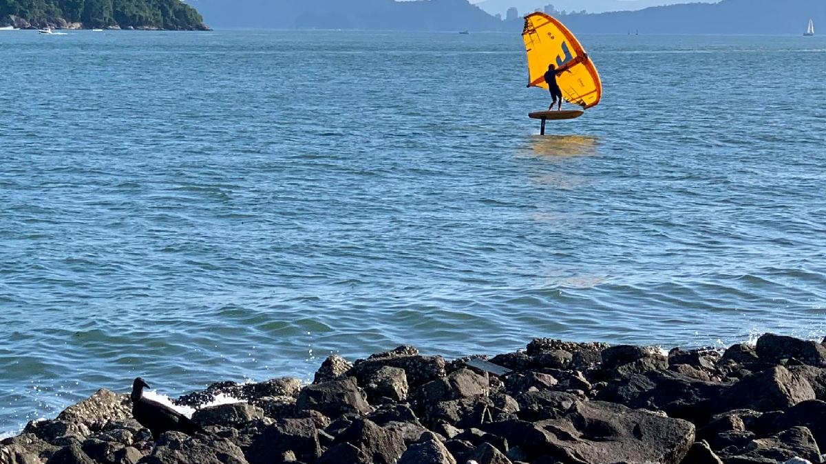 A orla de Santos costuma ter clima de atividade o dia todo, com esportes e gente na praia mesmo fora do pico do verão. (Foto: ᏟᎬᏃᎪᏈ SᎾᎪᏈᎬS / Pexels)