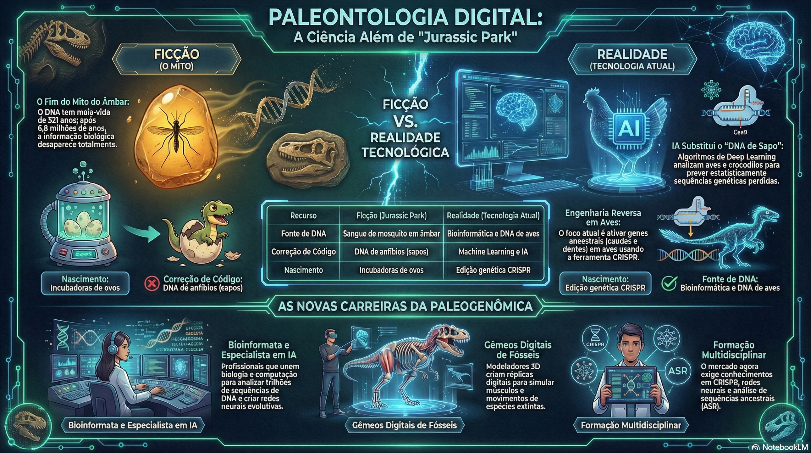 Infografico dinossauros