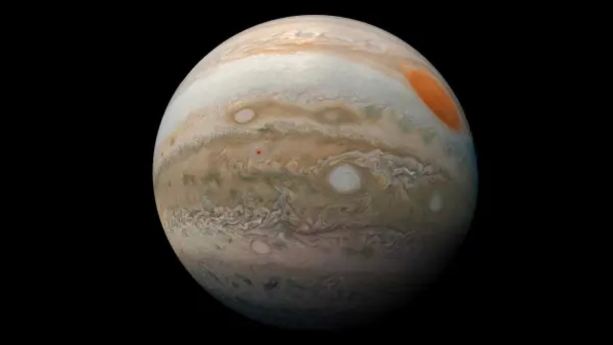 Entender Júpiter ajuda a explicar a origem do Sistema Solar e pode orientar a busca por planetas habitáveis em outras estrelas (Foto: Kevin M. Gill (CC-BY)/NASA/JPL-Caltech/SwRI/MSSS)