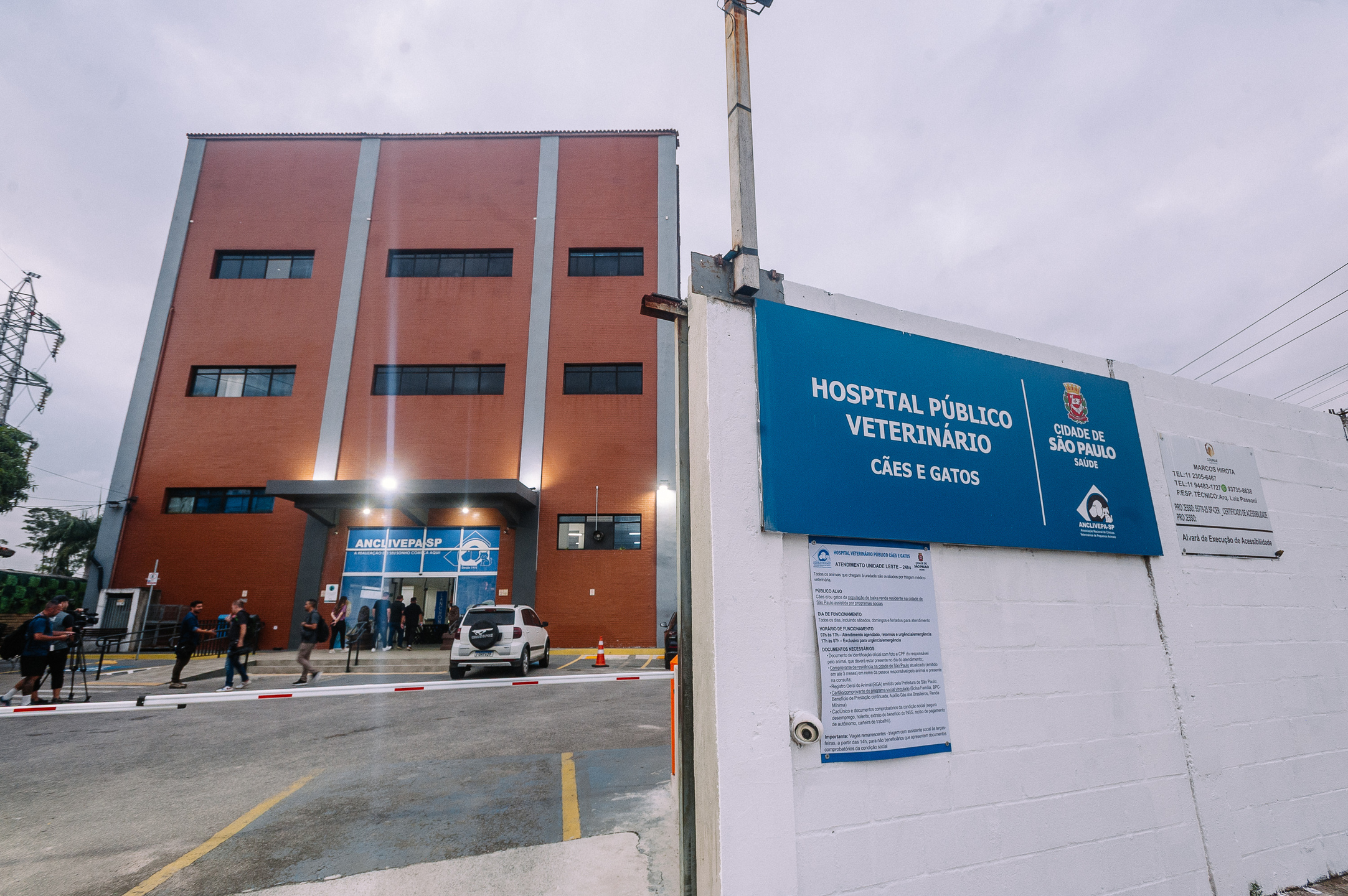 A unidade também foi rebatizada como 'Hospital Veterinário Municipal Leste Cão Orelha'/Leon Rodrigues/Secom