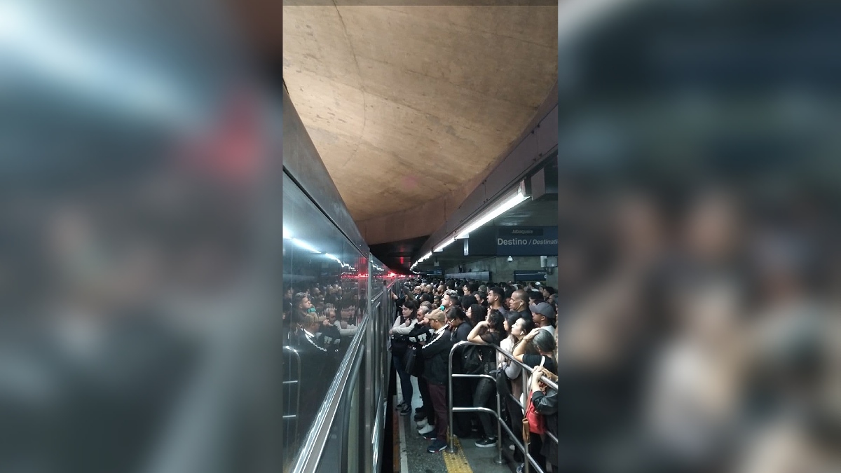 Falha impacta diretamente os trechos mais movimentados da rede, incluindo conexões estratégicas como Sé, Paraíso, Consolação e Corinthians-Itaquera, afetando quem circula entre as zonas norte, sul, leste e centro da cidade. Foto: Divulgação