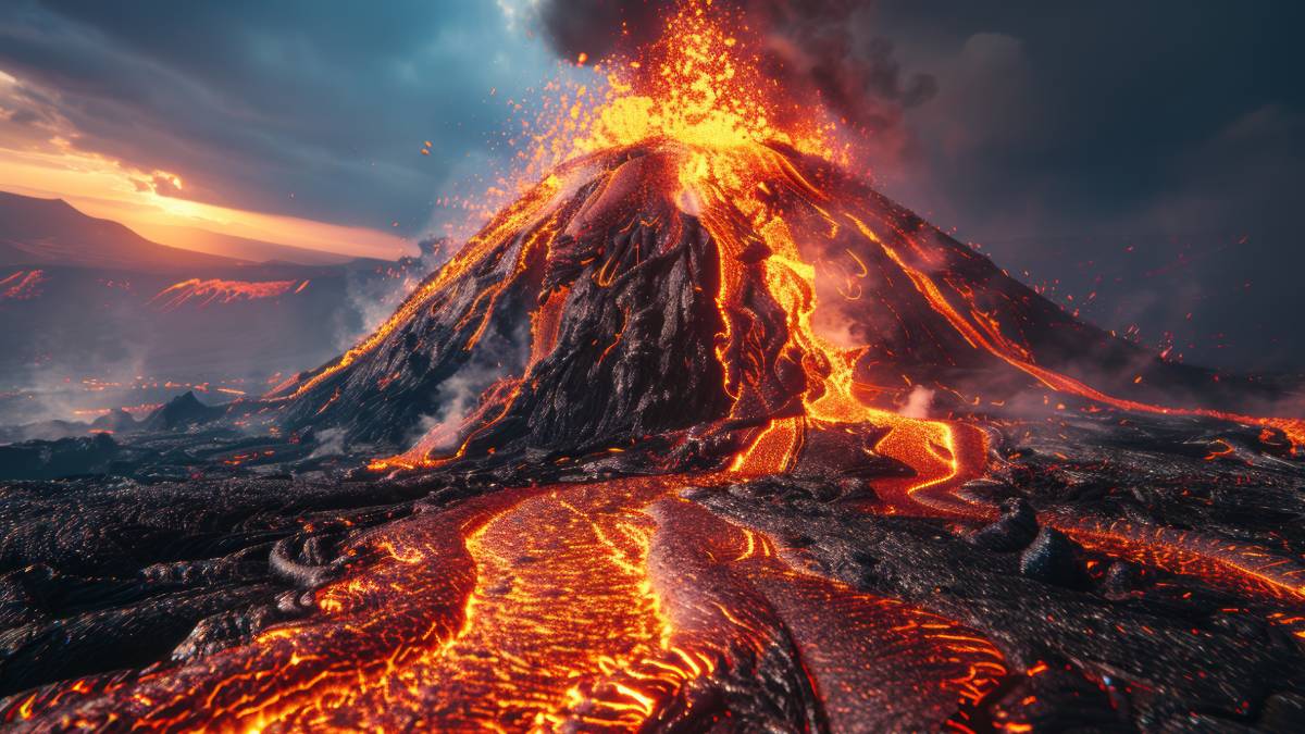 O segredo da fúria da região está na "subducção". Quando placas oceânicas mergulham sob os continentes, o atrito derrete as rochas no interior da Terra. Esse magma sob pressão é o combustível que alimenta erupções explosivas e molda grandes cordilheiras, como os Andes. Foto: Freepik