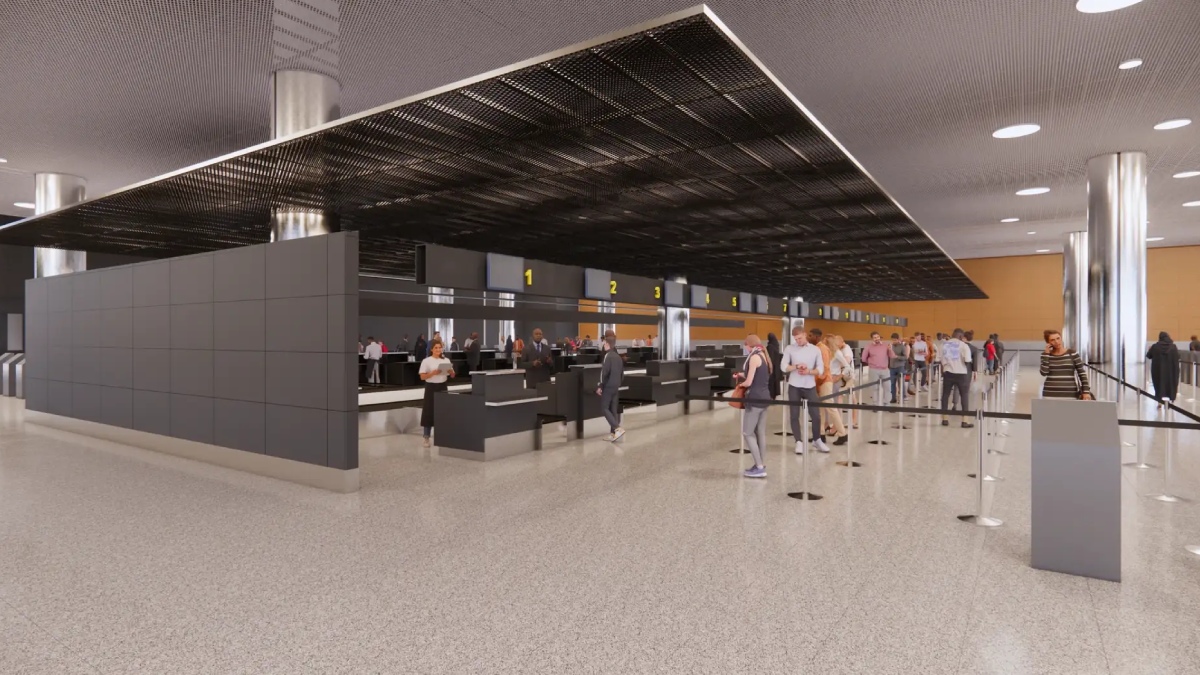 Há ainda um projeto de saguão de check-in com cerca de 72 posições acessíveis e um pacote de melhorias que prevê aumento de canais de inspeção de segurança subindo de 10 para até 17, com objetivo de reduzir filas e agilizar o fluxo de passageiros.
