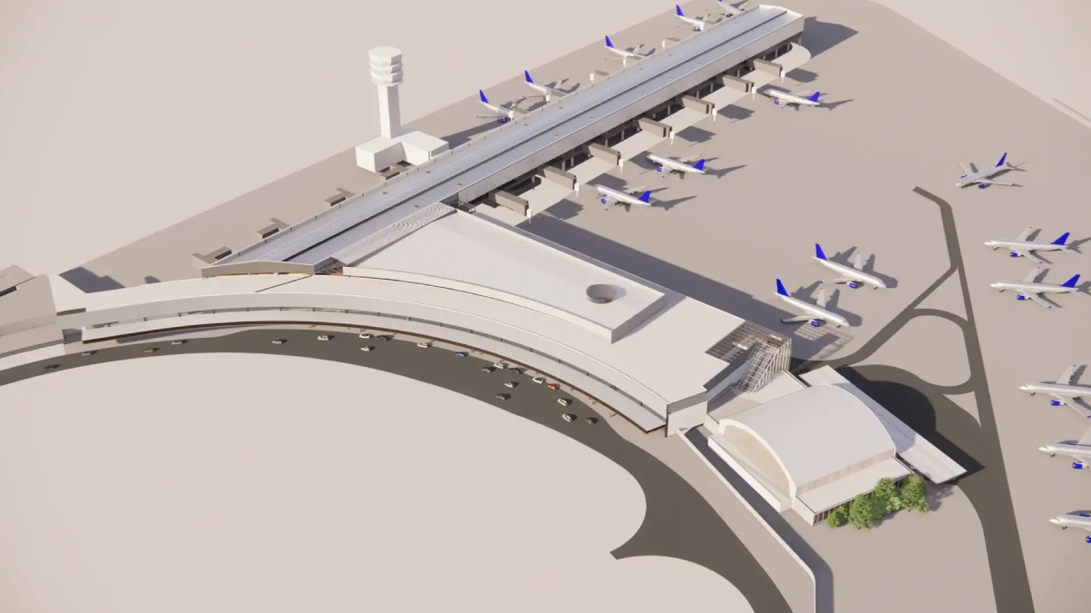 A Aena Brasil, responsável pela adminstração do aeroporto de Congonhas (CGH), na zona sul de São Paulo, divulgou imagens do projeto de expansão que prevê uma reformulação integral da infraestrutura do terminal.