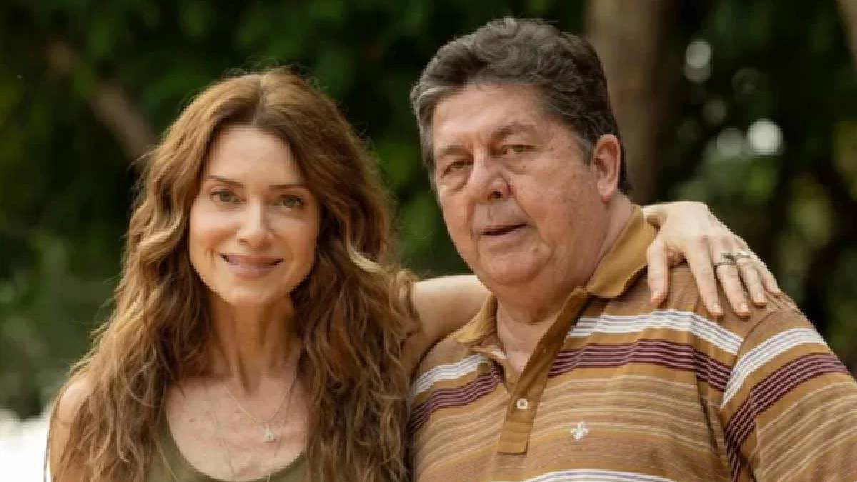 Janete (Letícia Spiller) e Eliomar (Stepan Nercessian) em Coração Acelerado