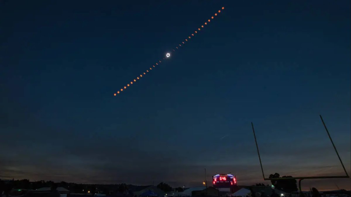 Em vez de usar binóculos, a equipe priorizou microfones para registrar a paisagem sonora antes, durante e depois do fenômeno (Foto: NASA/Aubrey Gemignani)