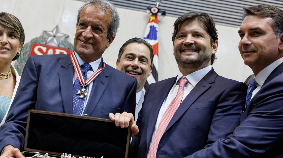 Homenagem a Valdemar Costa Neto na Alesp/Divulgação/Alesp