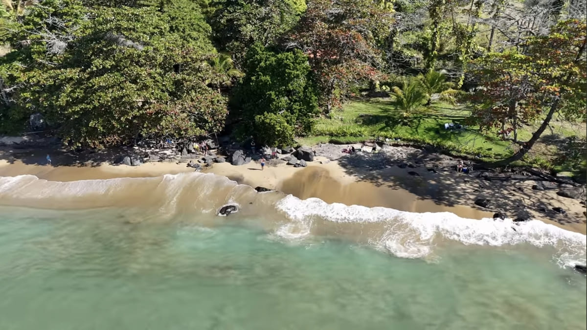 Paisagem do litoral brasileiro atrai visitantes em diferentes épocas do ano - Reprodução/YouTube