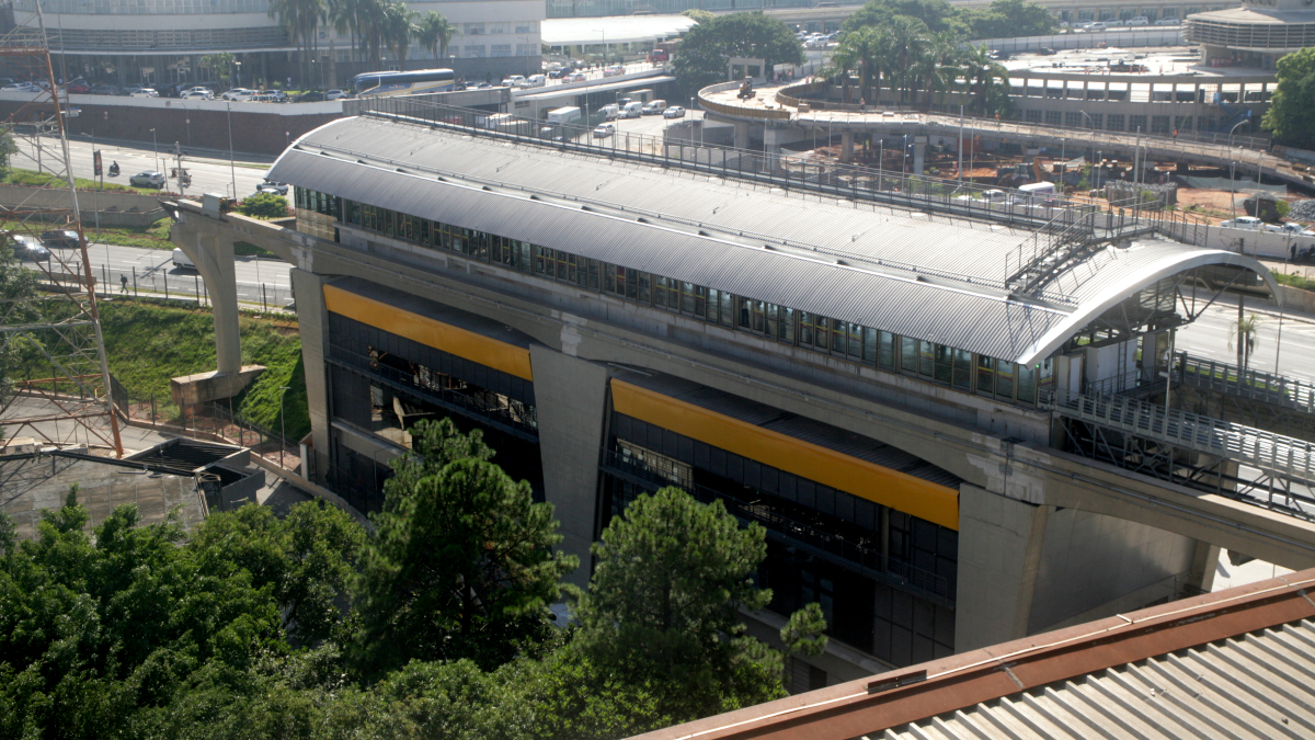 Entorno da estação contará com baia de ônibus e ciclovia - Thiago Neme/Gazeta de S.Paulo
