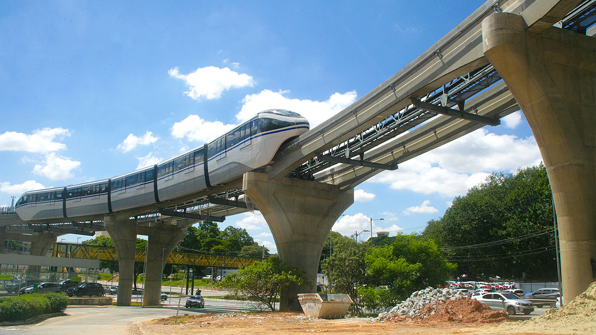 Estação foi projetada para facilitar o deslocamento de passageiros com bagagem - Yuri Villaça/Gazeta de S.Paulo