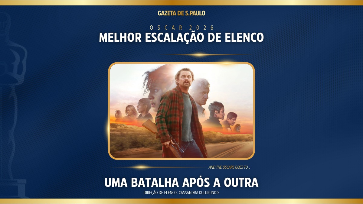Uma Batalha Após a Outra foi o grande vencedor da nova categoria de Melhor Escalação de Elenco. Arte/Gazeta de S.Paulo