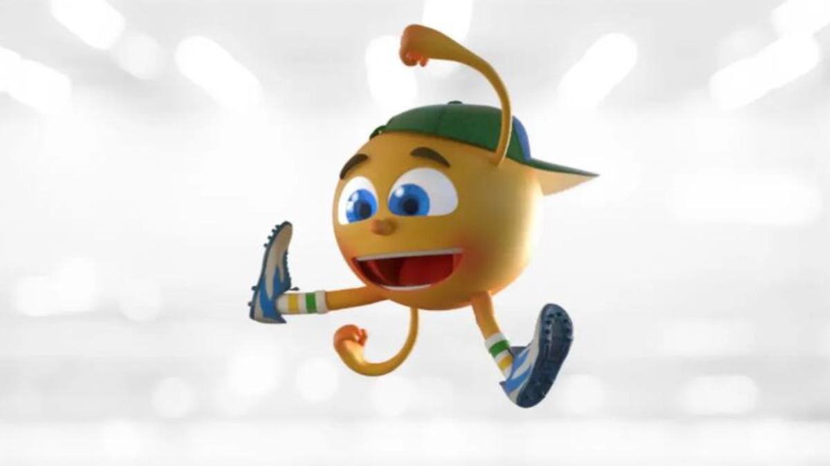 Mascote amarelinho