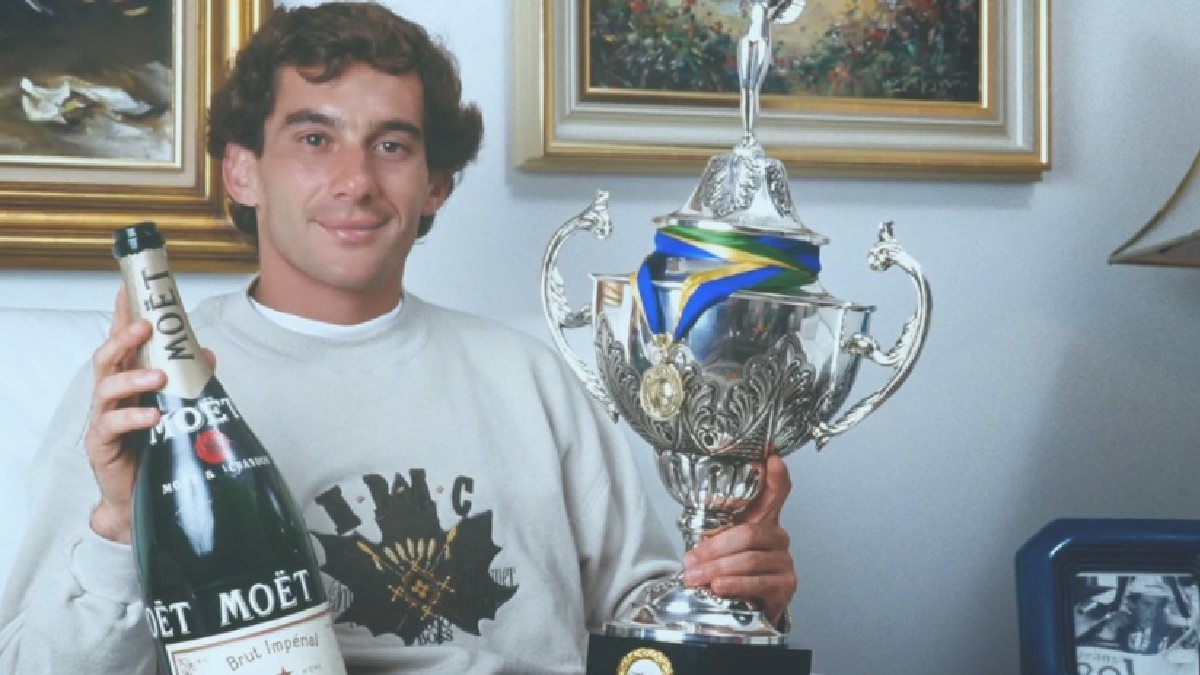 Este feito solidificou sua imagem de herói nacional e é, até hoje, lembrado como uma das maiores performances individuais da história da Fórmula 1 - (Divulgação/Moët & Chandon)