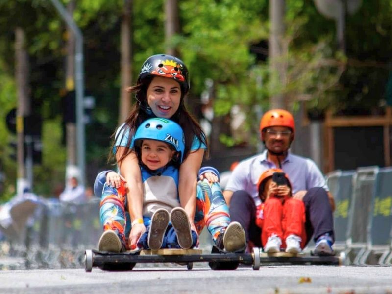 Carrinhos de rolimã tomam conta de rua em evento gratuito em SP /Divulgação/Mulek de Rua