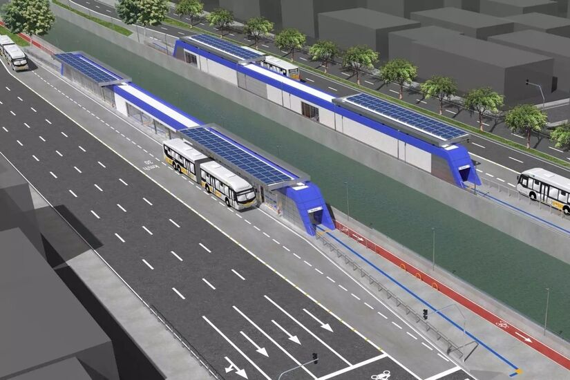 Em paralelo, há o projeto do Corredor BRT Aricanduva/Divulgação