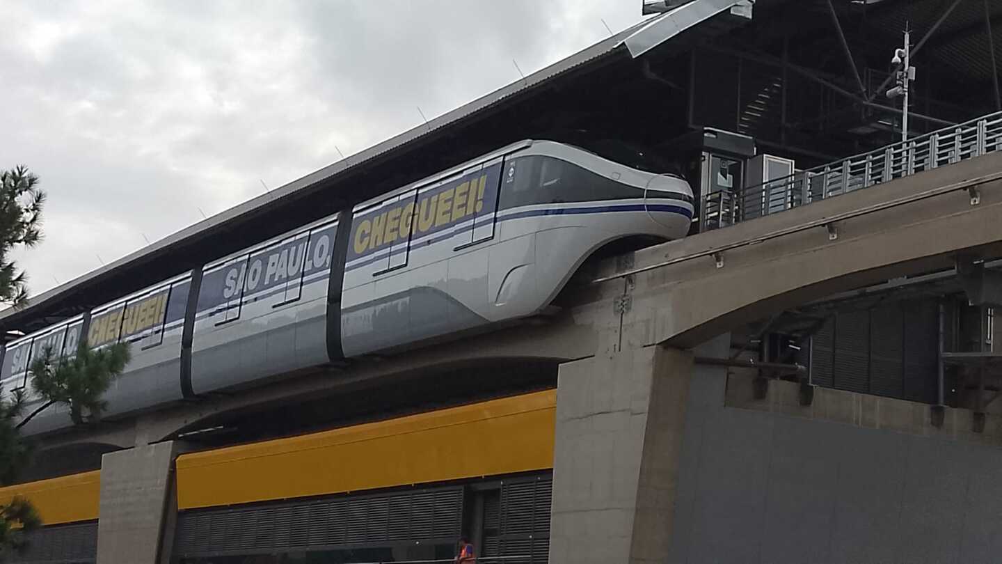 A Linha 17-Ouro será a primeira do sistema metroviário paulista a se conectar diretamente a um aeroporto. Thiago Neme/Gazeta de S.Paulo