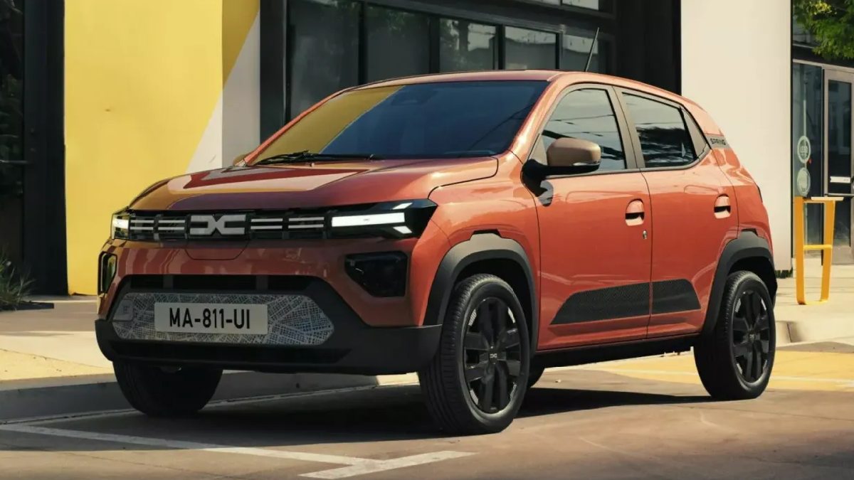 O Dacia Spring é considerado o equivalente europeu do Kwid elétrico vendido no Brasil.