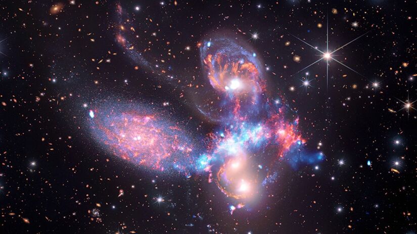 Nem todo planeta rochoso é um "novo lar". A posição na órbita, a atmosfera e o tipo de estrela mudam tudo. Foto: James Webb/NASA