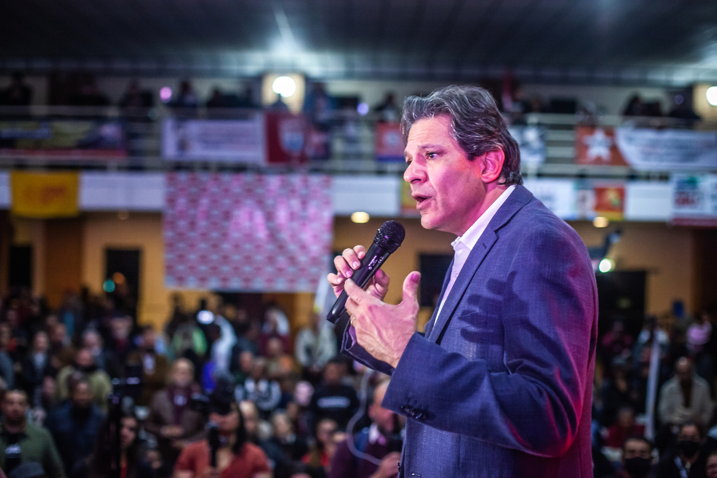 Haddad vai disputar o governo de São Paulo Diogo Zacarias/Divulgação