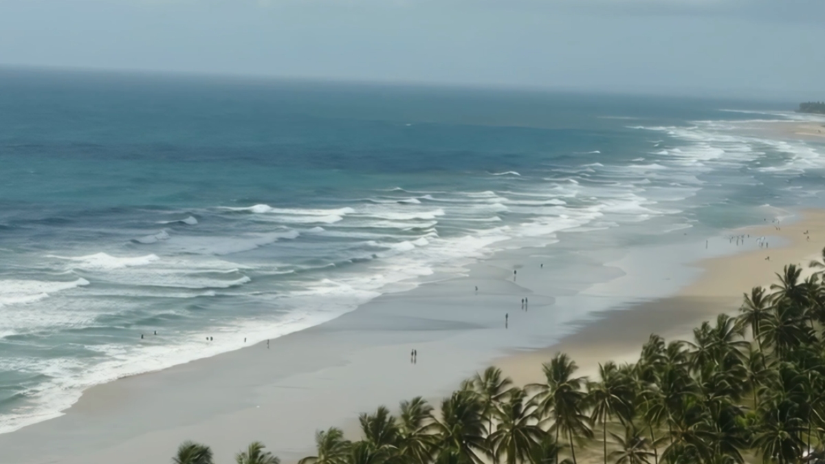 O clima em Ilhéus é tropical úmido, com temperatura média de 24°C durante todo o ano.