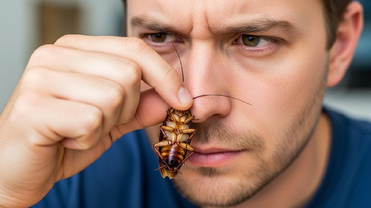 O odor associado à barata está ligado à trimetilamina, substância que algumas pessoas conseguem perceber com mais facilidade. Foto: Ilustração com IA/Gazeta de S. Paulo