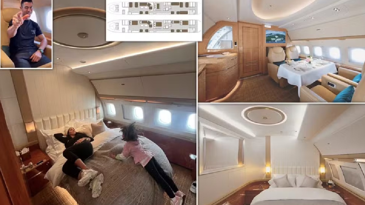 A aeronave é um Bombardier Global Express XRS, com valor de mercado estimado em £ 61 milhões (aproximadamente R$ 380 milhões)
