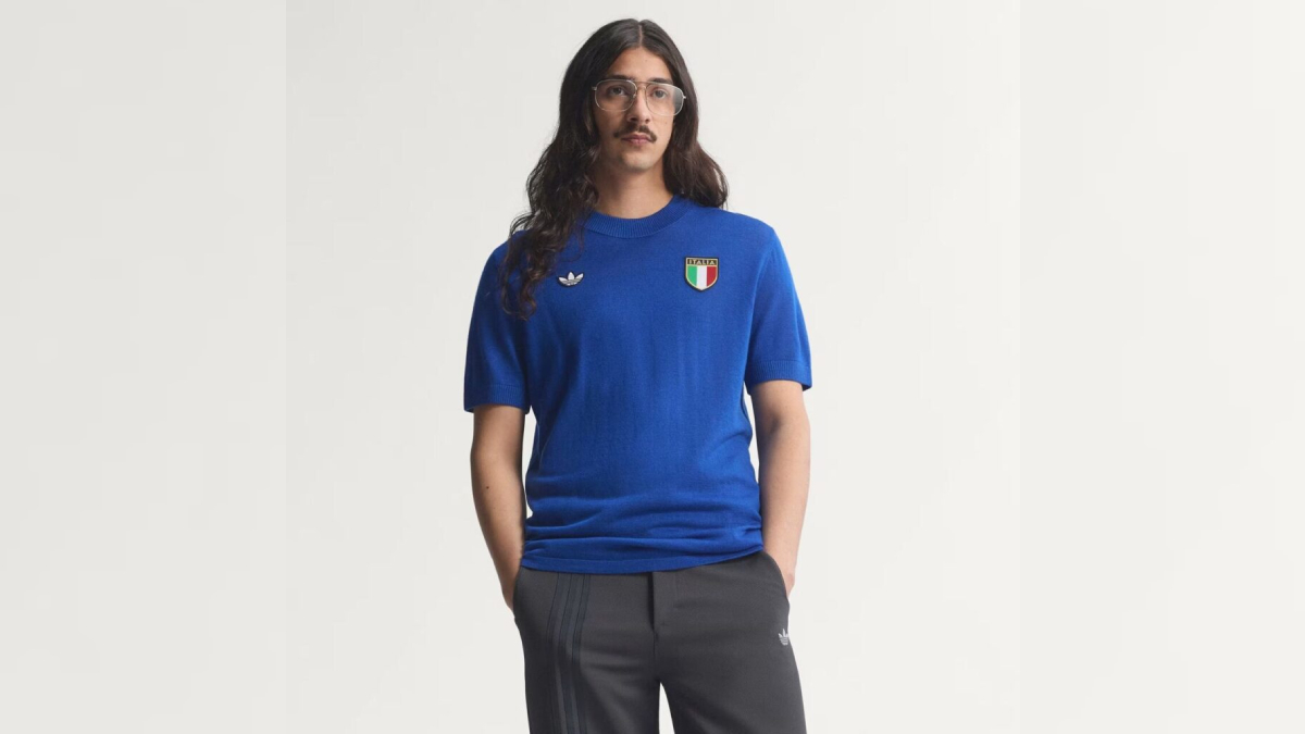 Camisa da Itália inspirada na década de 1970