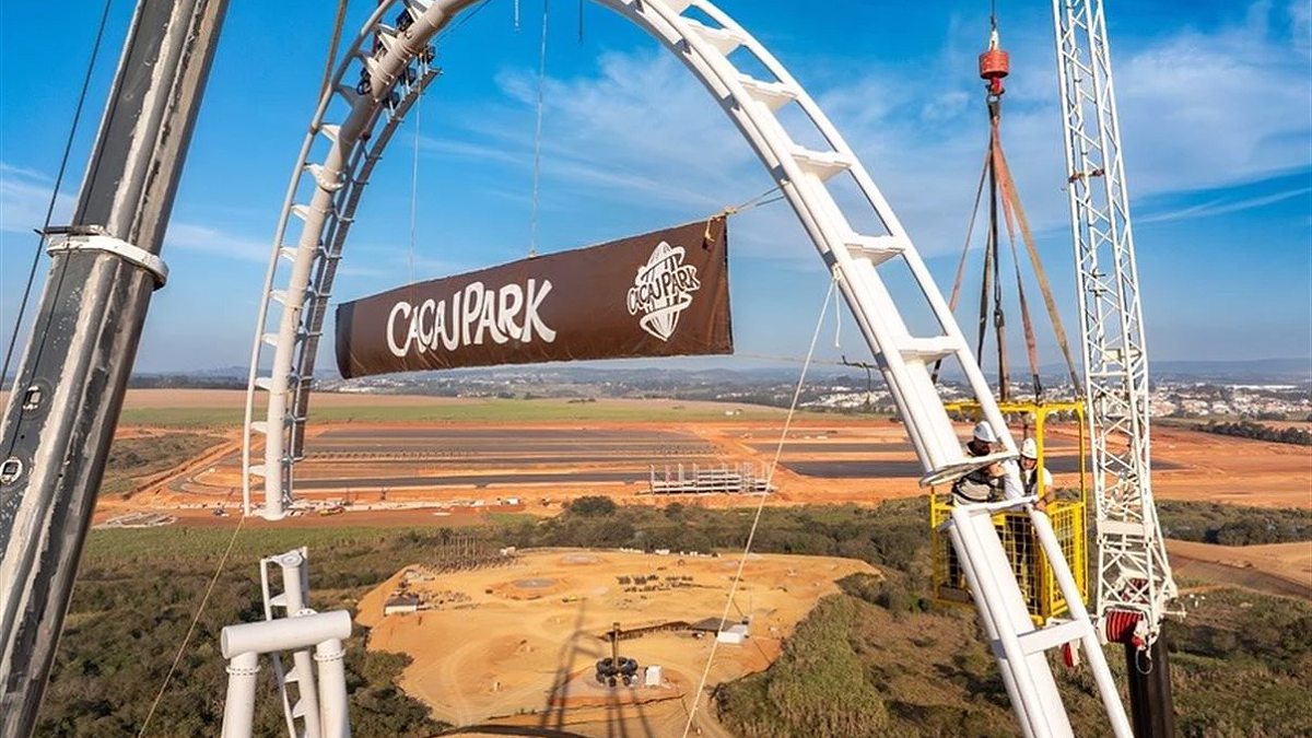 Expectativa é de que o parque inaugure em em dezembro de 2027