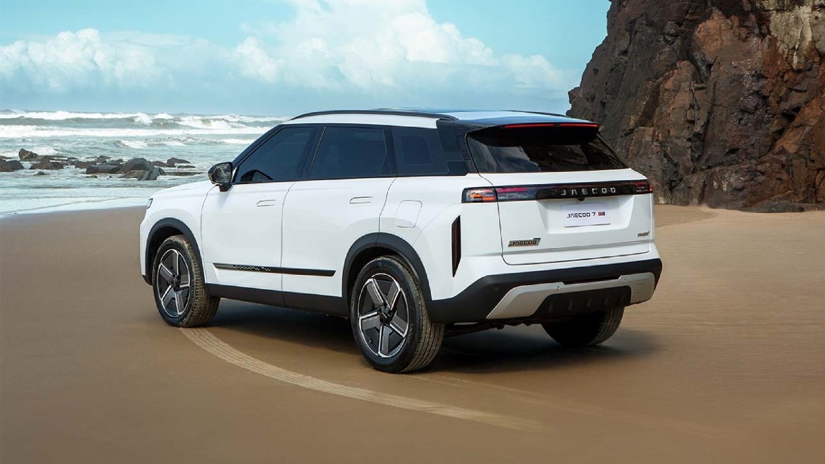 Mais do que a simples associação entre motor a combustão e propulsão elétrica, o conjunto do Jaecoo J7 foi concebido como um ecossistema inteligente de gestão energética/Divulgação