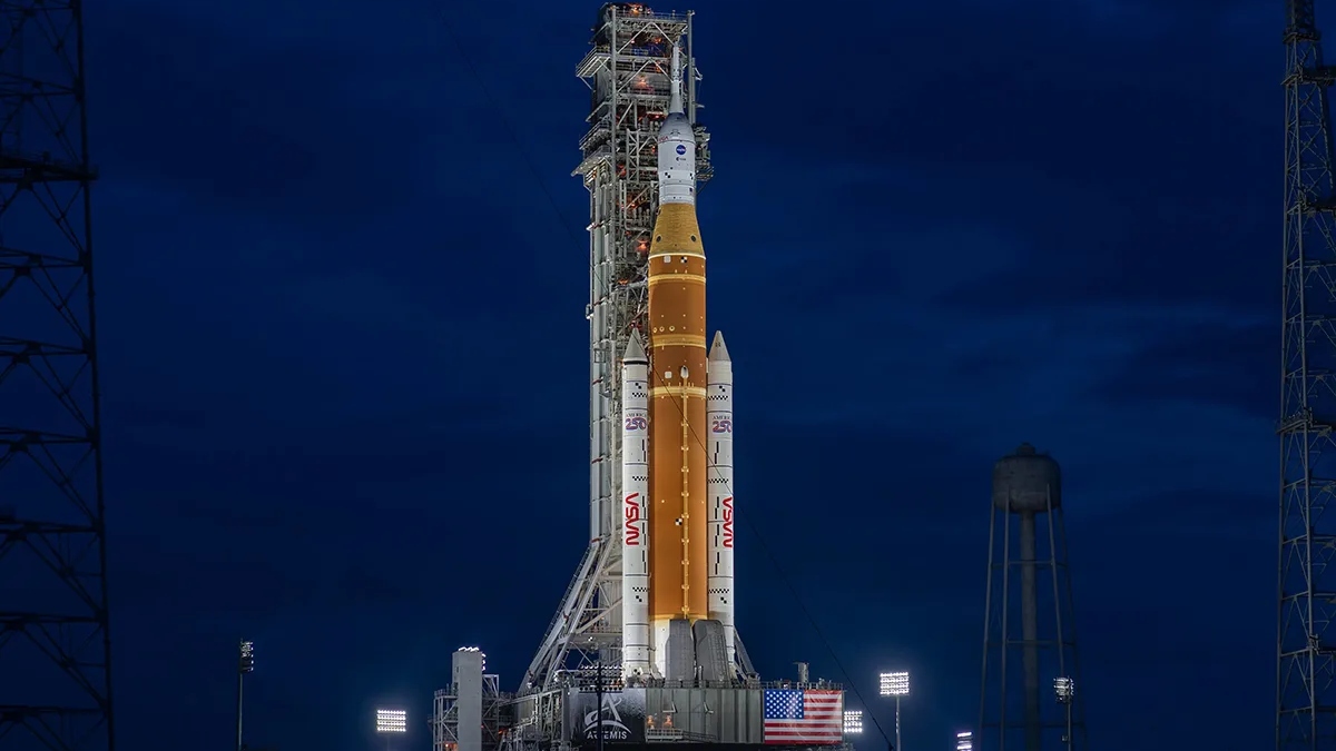 A tripulação do foguete Orion é composta por quatro astronautas. Eles são: Reid Wiseman, Victor Glover, Christina Koch e Jeremy Hansen/Divulgação/Nasa