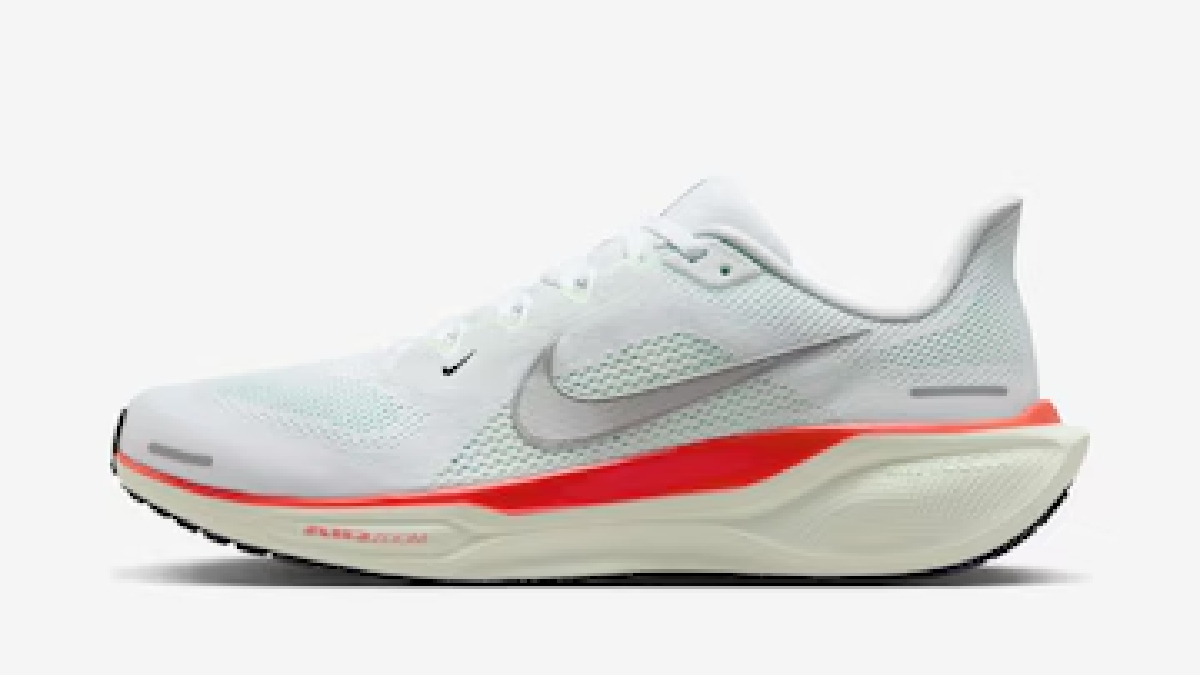 O modelo se destaca pela durabilidade e estabilidade lateral, com entressola pensada para suportar impactos repetidos ao longo do tempo Divulgação/Nike