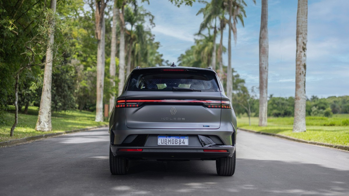 O design externo do Koleos é um fator de diferenciação no segmento, expressando solidez, valor percebido, tecnologias incorporadas e características premium