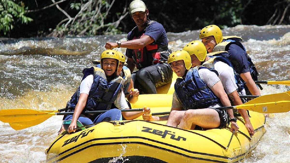 Brotas, é um destino associado ao turismo de aventura e ao ecoturismo no interior paulista (Foto: CivArmy / Wikimedia Commons)