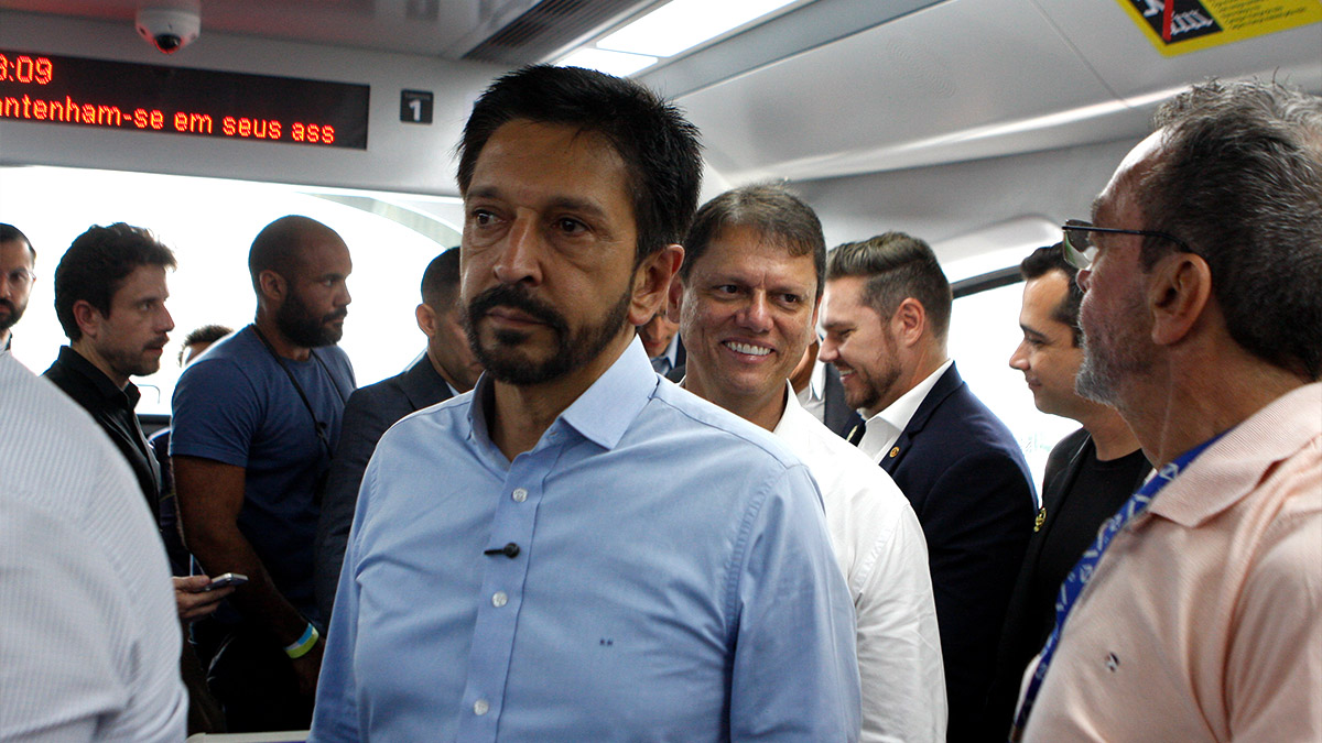 Nunes e Tarcísio viajaram juntos/Yuri Villaça/Gazeta de S.Paulo