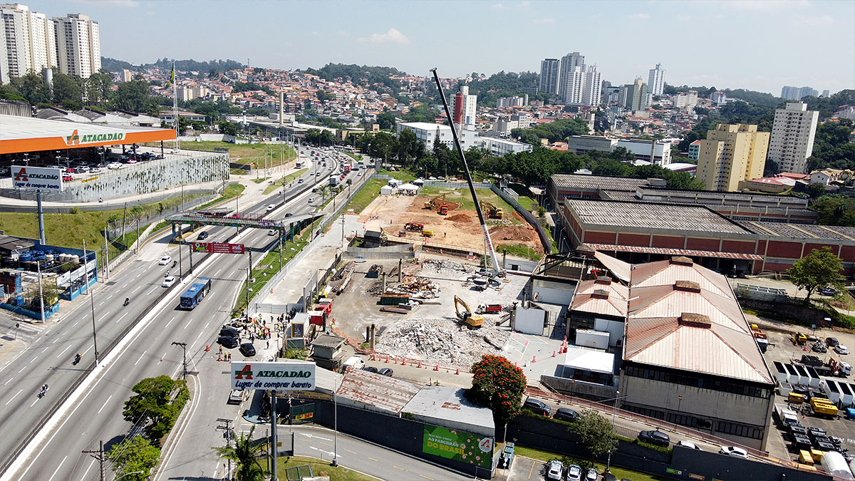 Com a implantação da nova estação em Taboão da Serra, às margens da antiga BR-116, o tempo de deslocamento até a Capital deverá ser reduzido para cerca de 26 minutos.