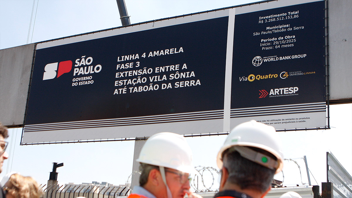 Estação do Metrô em Taboão da Serra promete transformar a mobilidade urbana e otimizar o tempo de percurso até a região central da capital paulista. 