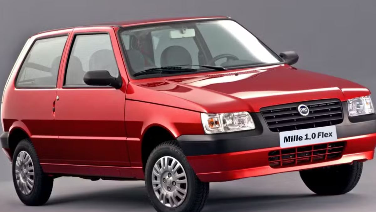 Fiat Mille Fire Economy se destaca entre os usados baratos pela economia de combustível, manutenção simples e boa reputação de durabilidade. Foto: Divulgação
