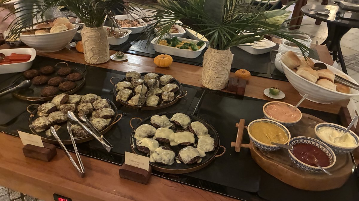 Jantar no Hotel Recanto da Cachoeira