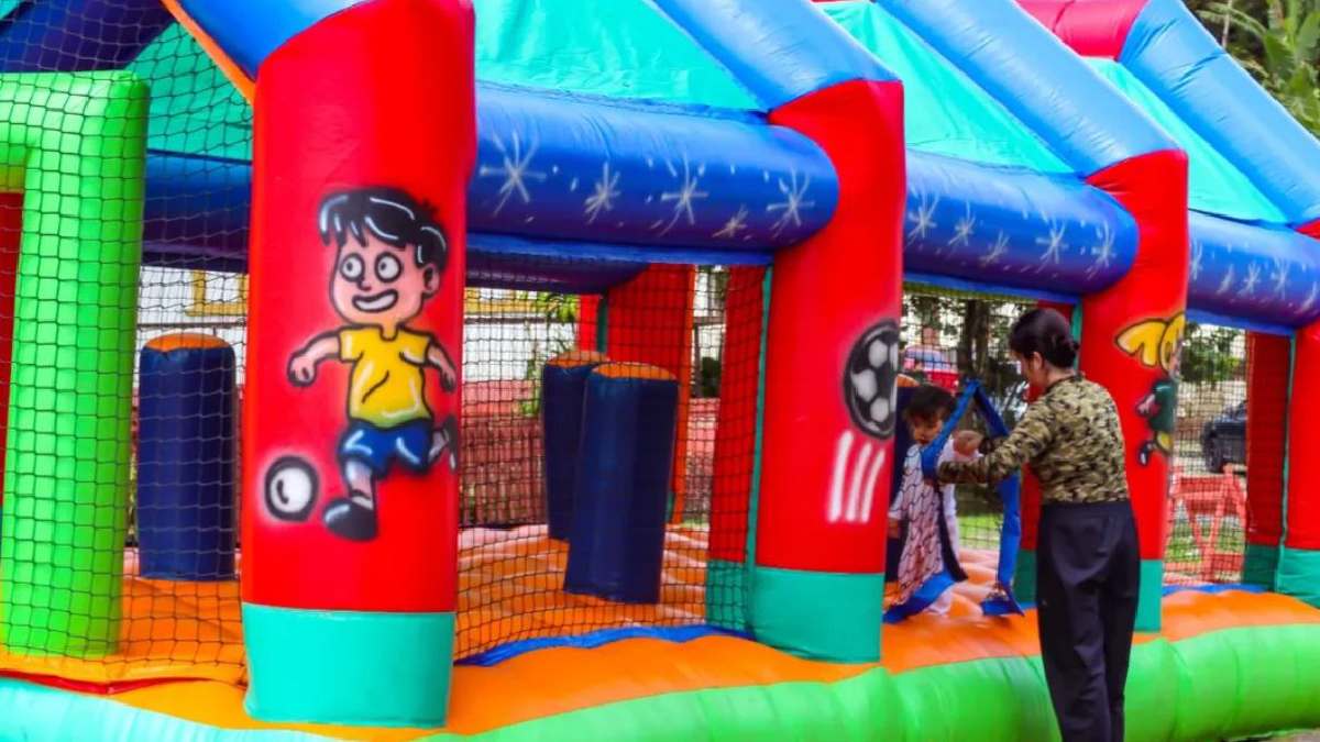 Espaço Kids garante atividades para crianças, enquanto os adultos aproveitam a gastronomia e os shows /Divulgação