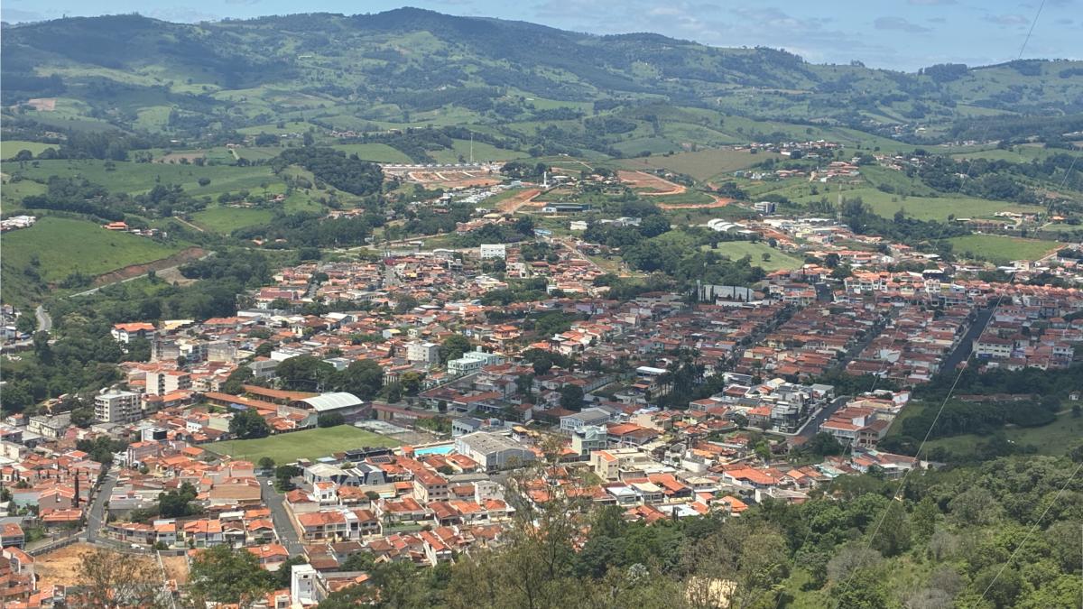 Vista da cidade de Socorro no Mirante do Cristo